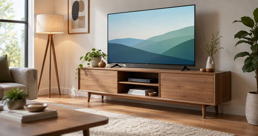 Best wooden TV units in 2026 - Gharaana.in