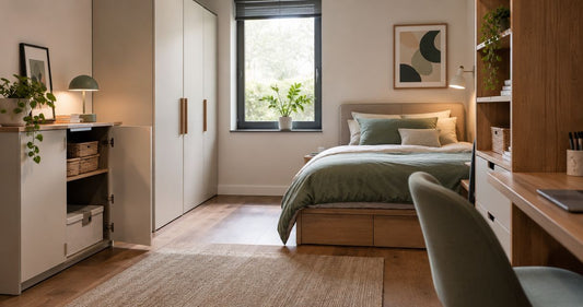 Storage cabinets for compact bedrooms: complete 2026 guide - Gharaana.in
