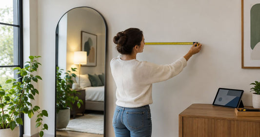 Wall space to the right-size mirror: 2026 measuring workflow - Gharaana.in