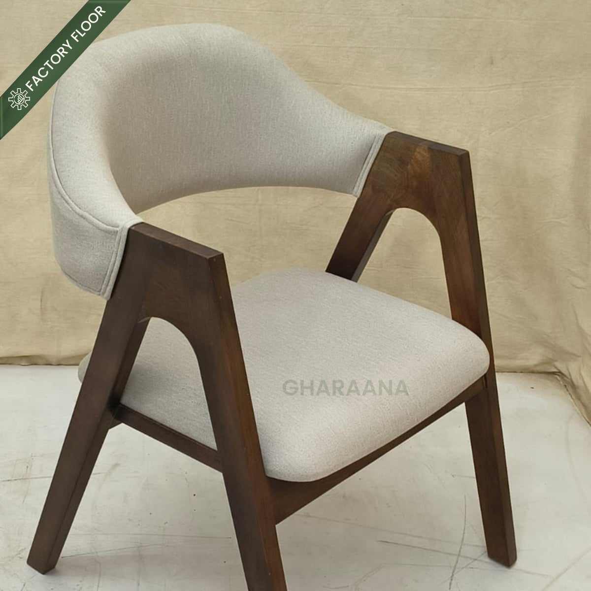 Ebony S/2 Dining Chairs - Dining Chairs - Gharaana
