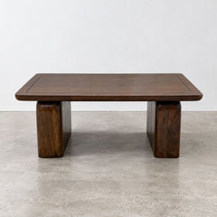 Jive Rectangular Top Solid Wood Center Table - Centre Tables - Gharaana