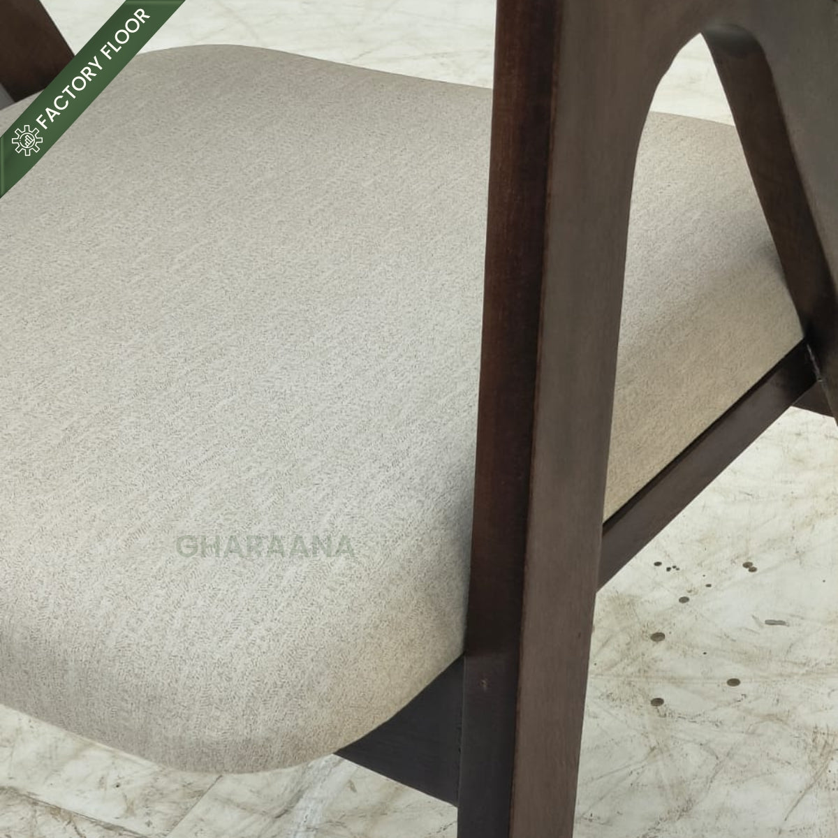 Ebony S/2 Dining Chairs - Dining Chairs - Gharaana