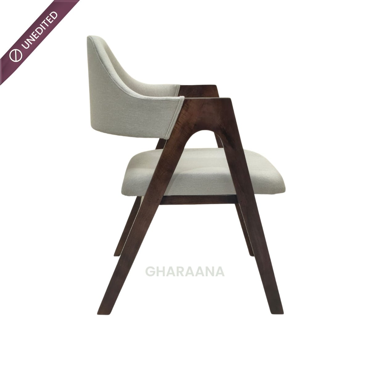Ebony S/2 Dining Chairs - Dining Chairs - Gharaana
