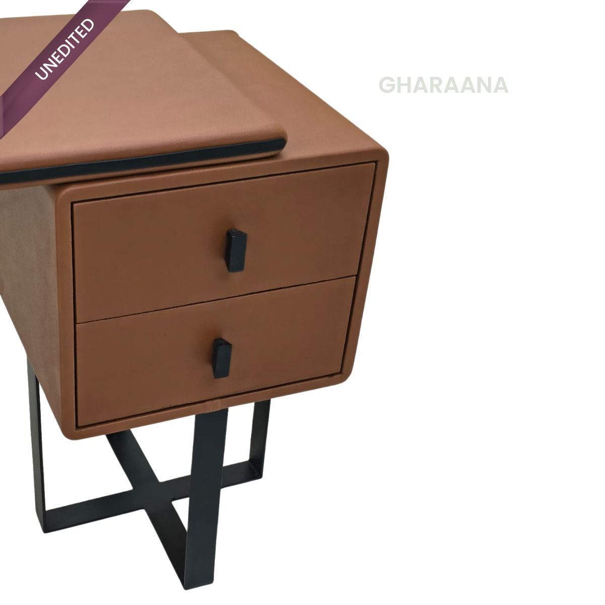 Sia Wooden Home Office Desk - Office Desk - Gharaana