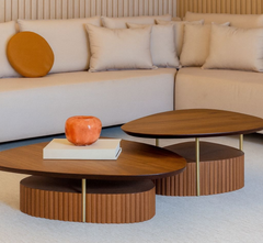 Hanoi Wooden Nesting Centre Table