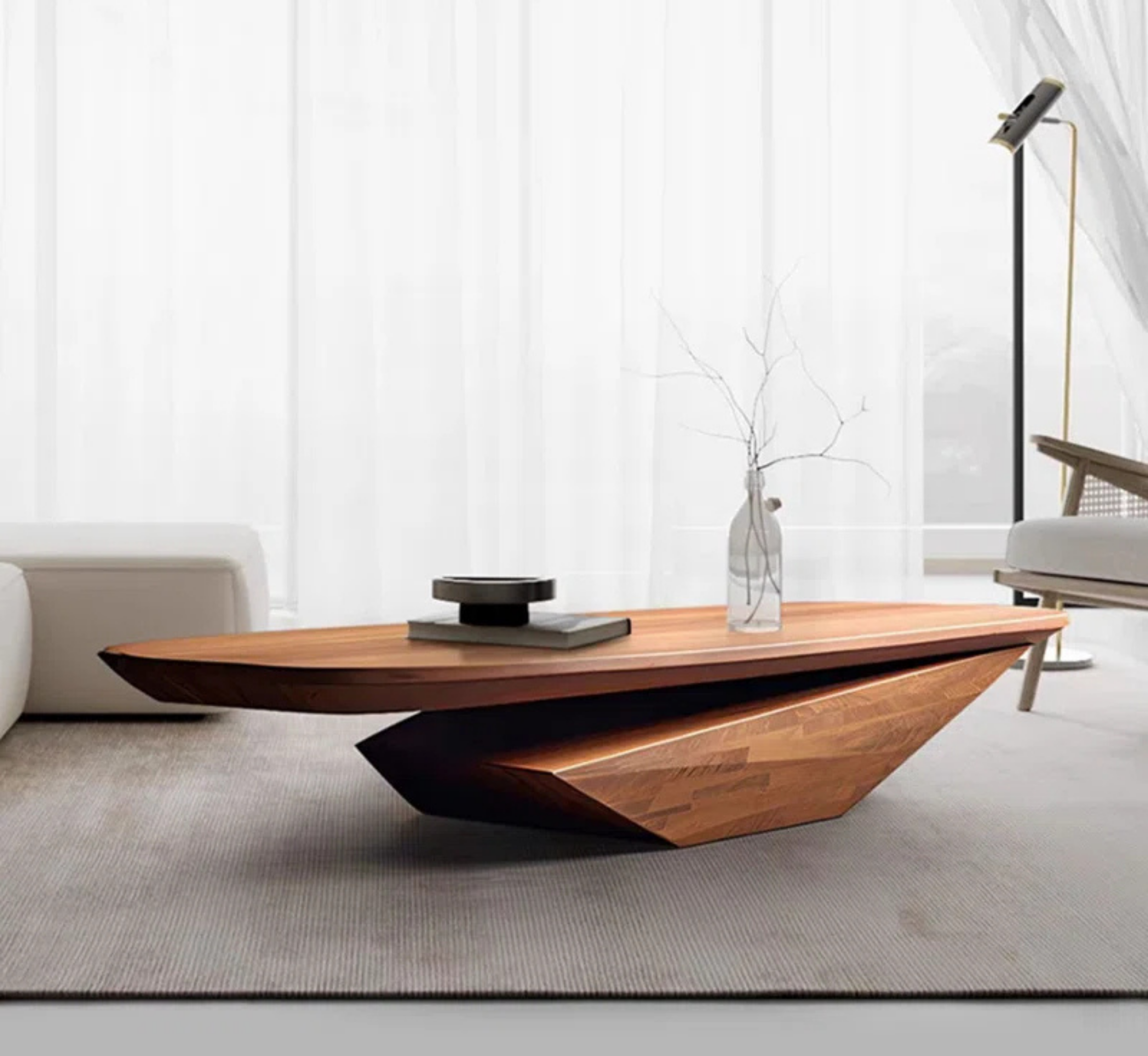 Gravity Wooden Centre Table