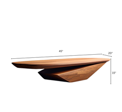 Gravity Wooden Centre Table