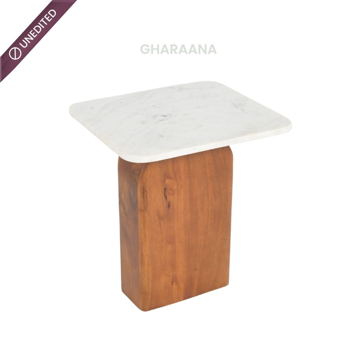 Veda Armchairs with Ohana Side Table Combo (Set of 3) - Armchairs - Gharaana