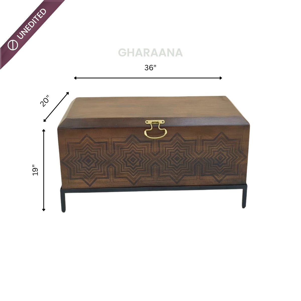 Bahar Trunk Storage Centre table (Sandook) - Centre Tables - Gharaana