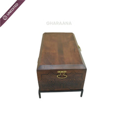Bahar Trunk Storage Centre table (Sandook) - Centre Tables - Gharaana