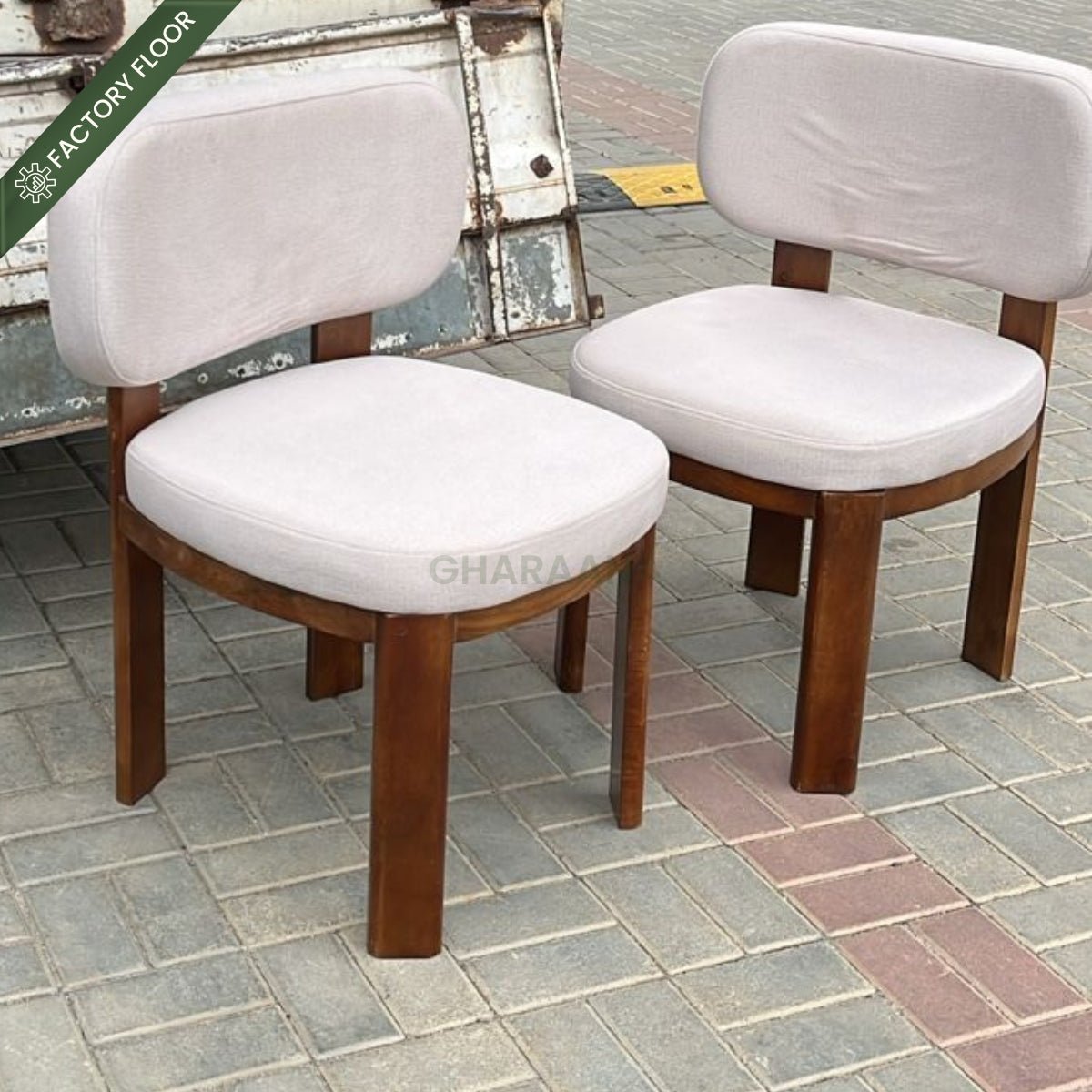 Dexter S/2 Dining Chairs - Dining Chairs - Gharaana