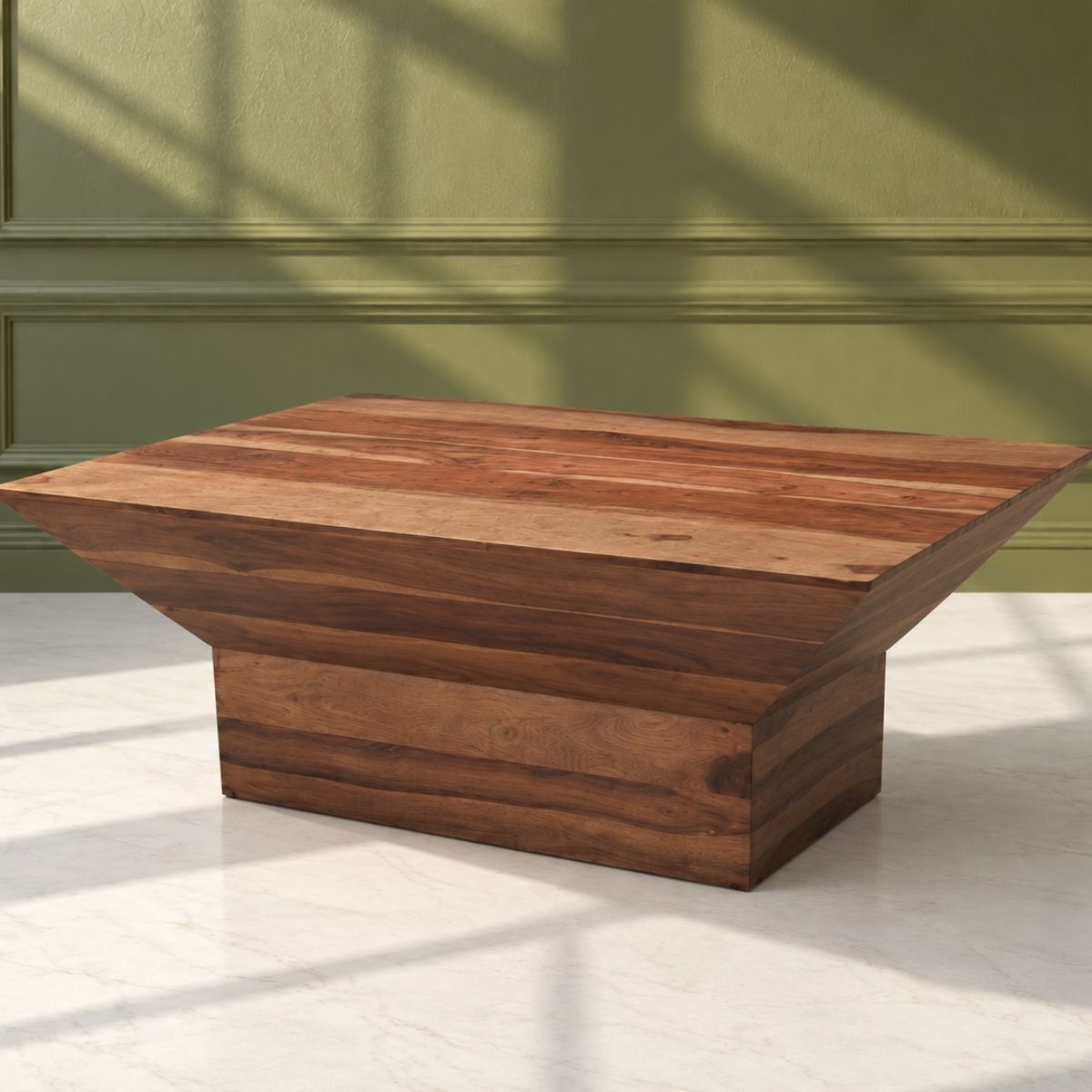 Luxe Sheesham Wood Teapoy Table - Centre Tables - Gharaana