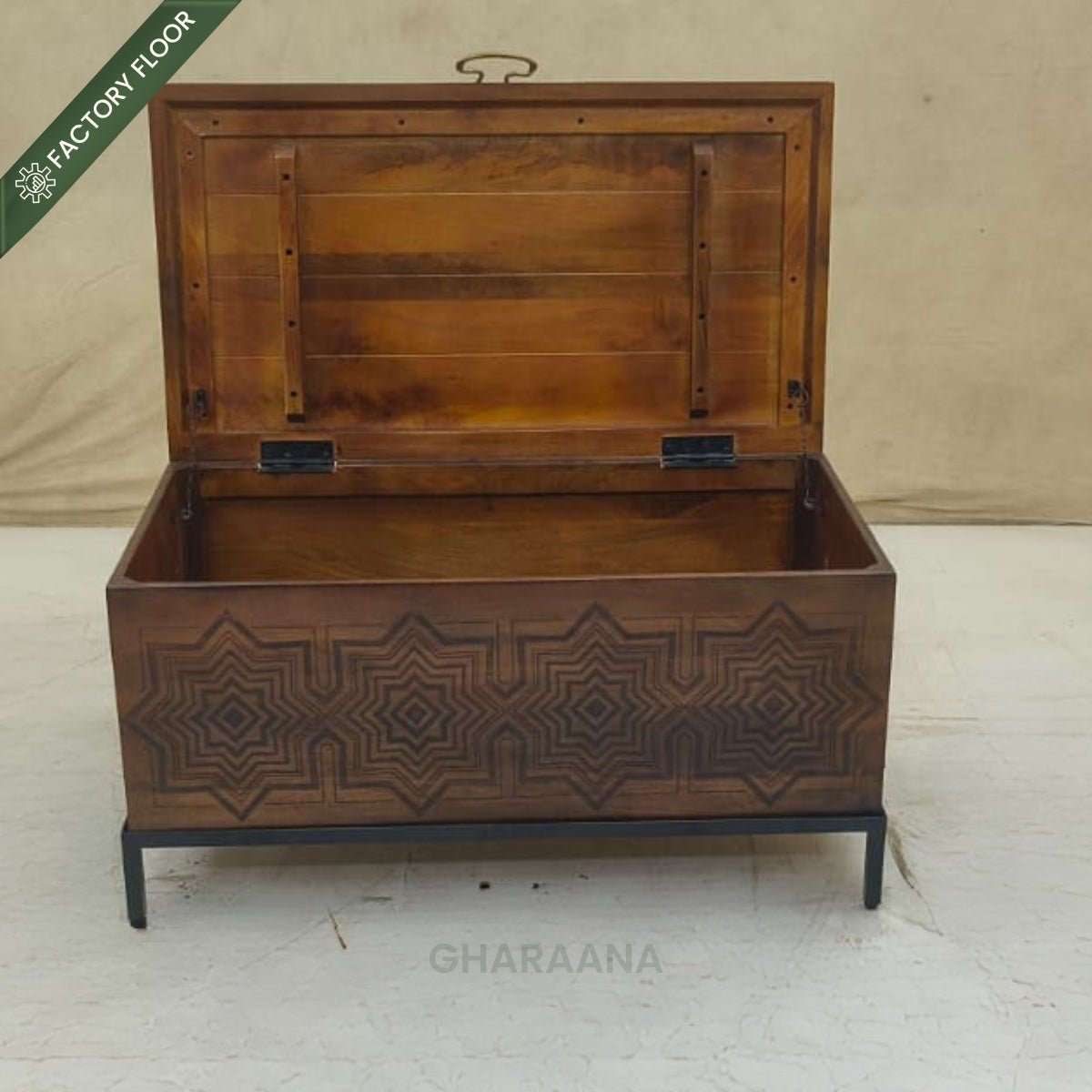 Bahar Trunk Storage Centre table (Sandook) - Centre Tables - Gharaana