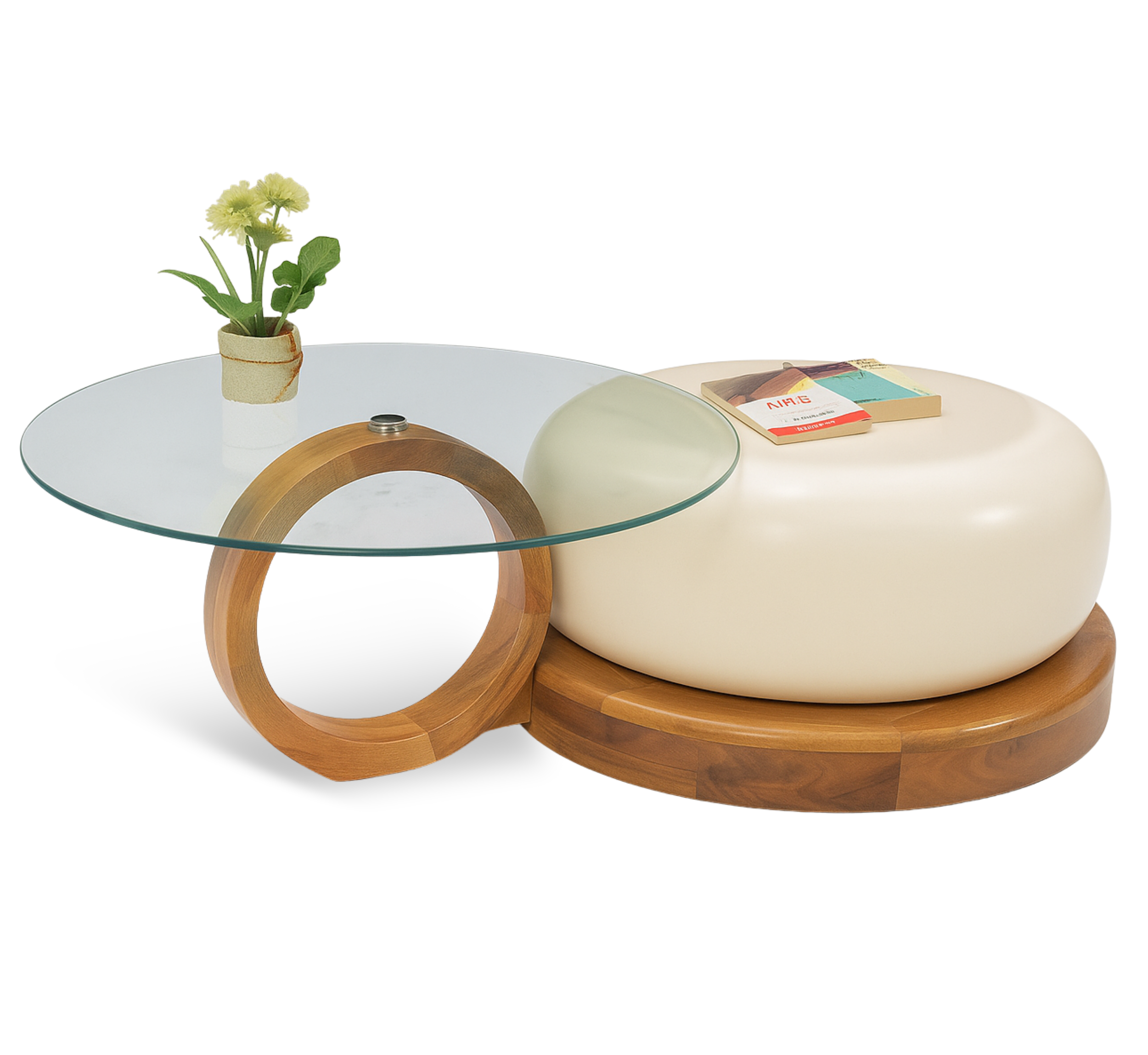 Amiya Modern Wooden Nesting Centre Tables