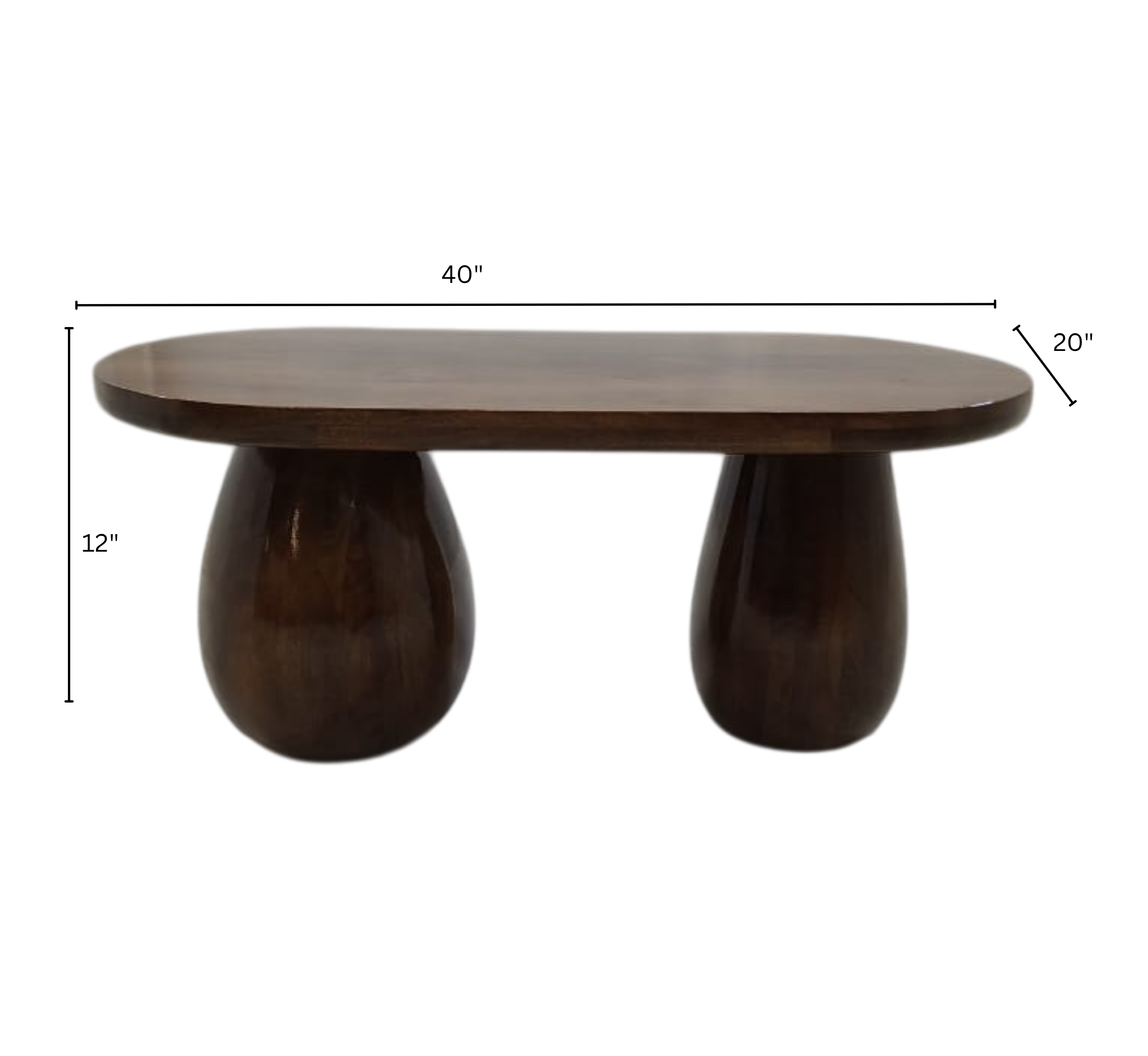 Akira Wooden Centre Table
