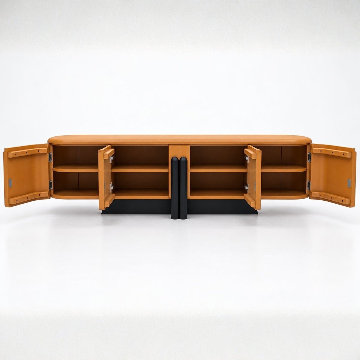 Reeva Wooden 6FT TV Console - Entertainment Centers & TV Stands - Gharaana