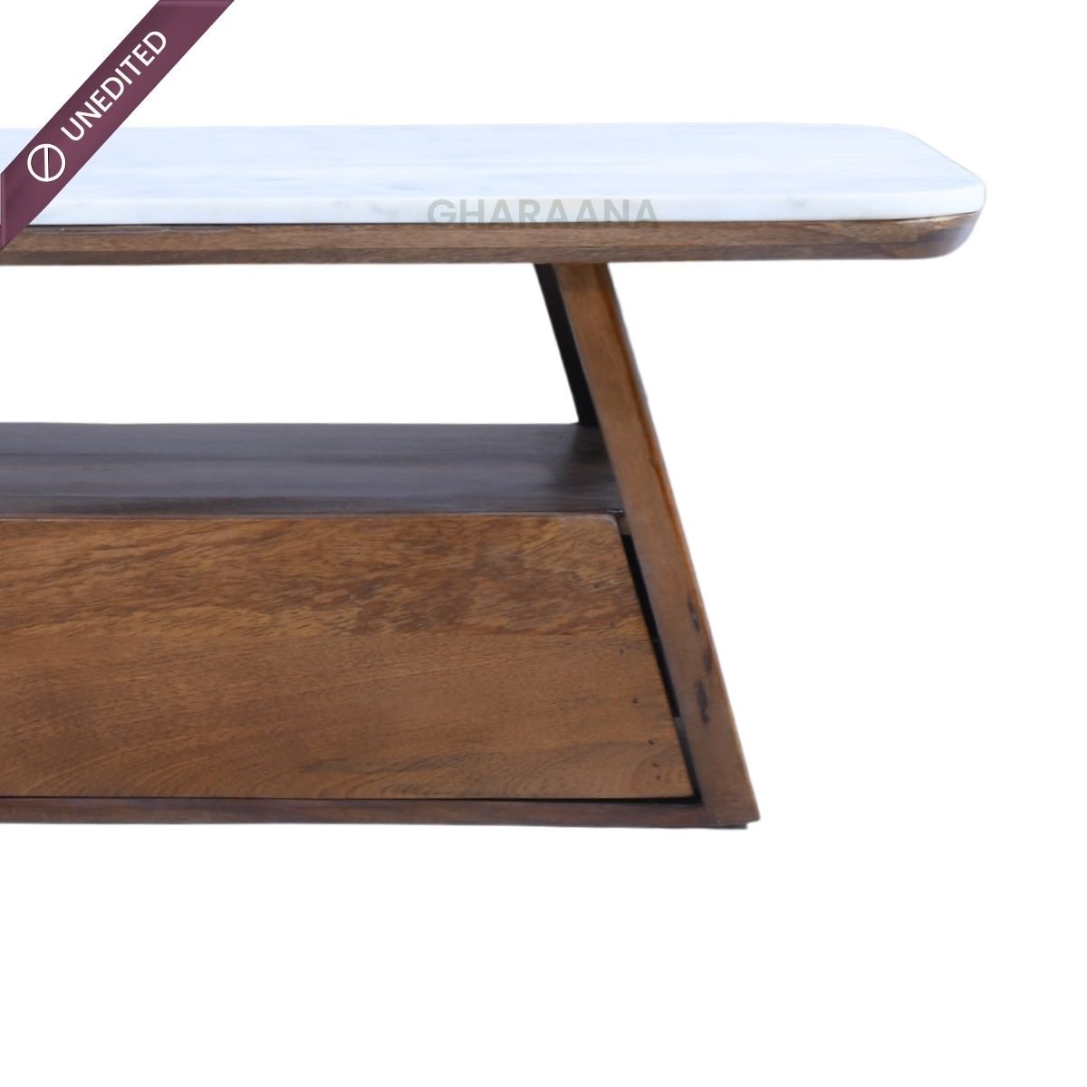 Spectra Marble top s/2 Nesting Centre Tables - Centre Tables - Gharaana
