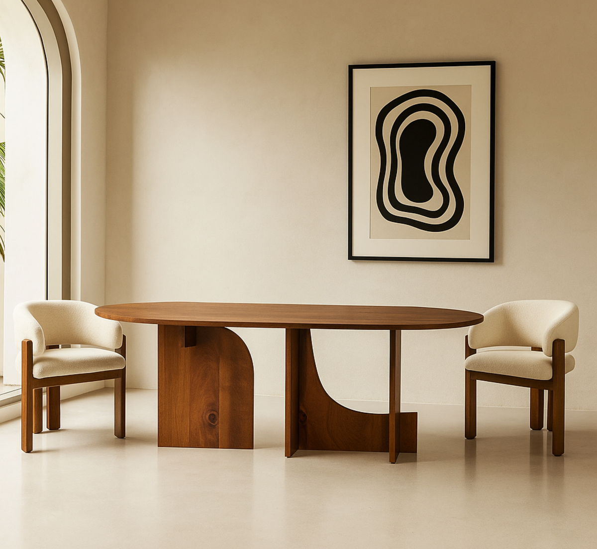Savannah Wooden Dining Table Set