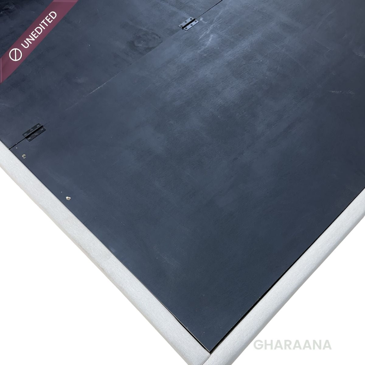 Avo 100% Solid Wood Upholstered Bed - Beds - Gharaana