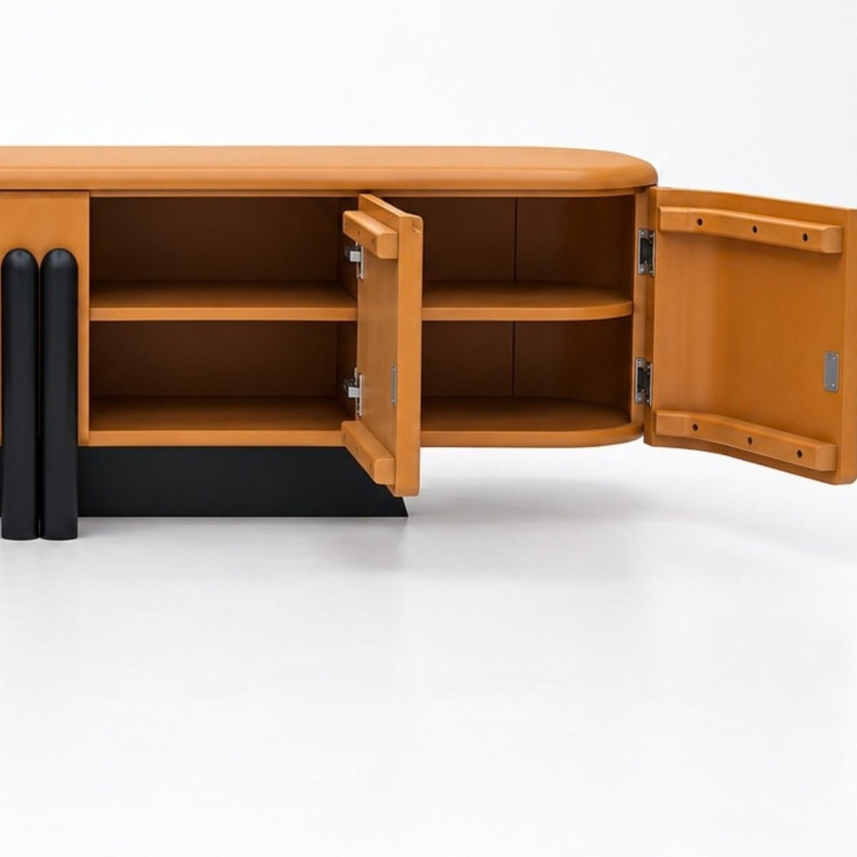 Reeva Wooden 6FT TV Console - Entertainment Centers & TV Stands - Gharaana