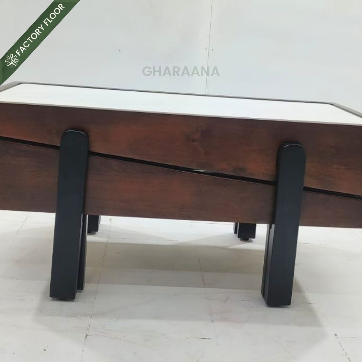 Panache Marble top Extra long Centre Tables (set of 2) - Centre Tables - Gharaana