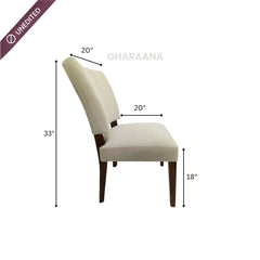 Sunburst S/2 Dining Chairs - Dining Chairs - Gharaana