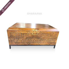Bahar Trunk Storage Centre table (Sandook) - Centre Tables - Gharaana