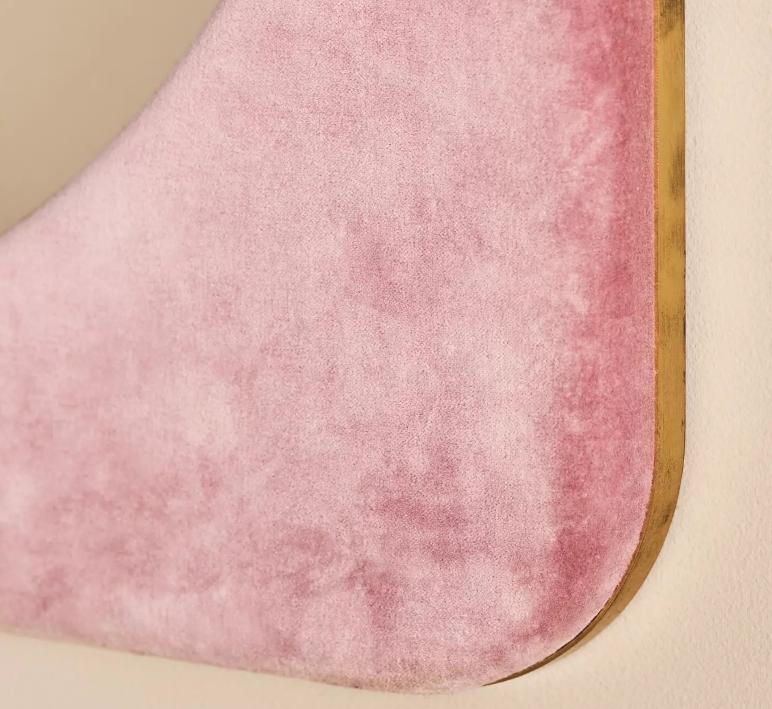 Centra 40" Upholstered Wall Mirror