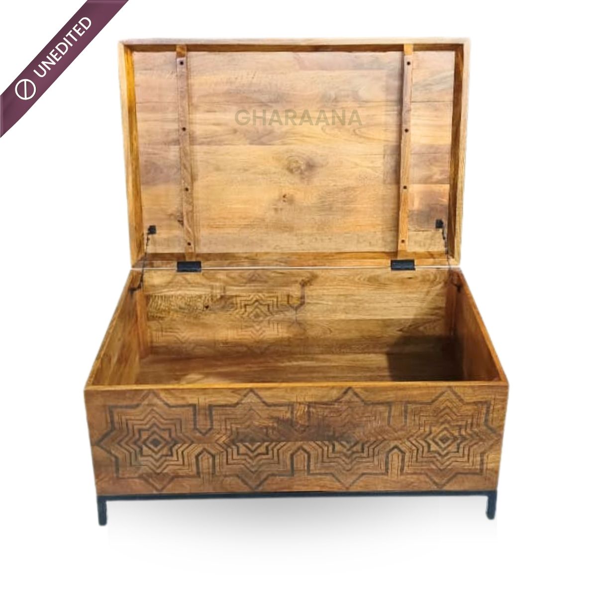 Bahar Trunk Storage Centre table (Sandook) - Centre Tables - Gharaana