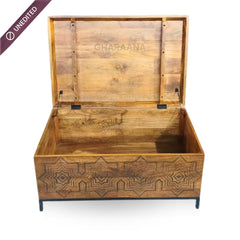 Bahar Trunk Storage Centre table (Sandook) - Centre Tables - Gharaana