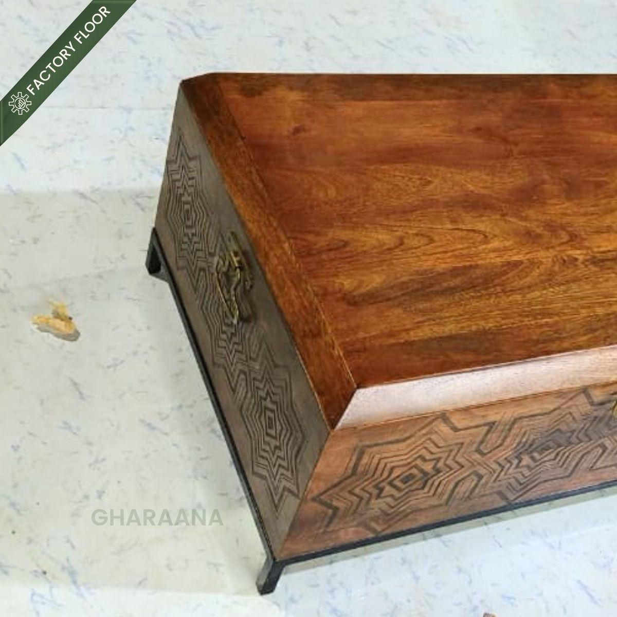 Bahar Trunk Storage Centre table (Sandook) - Centre Tables - Gharaana