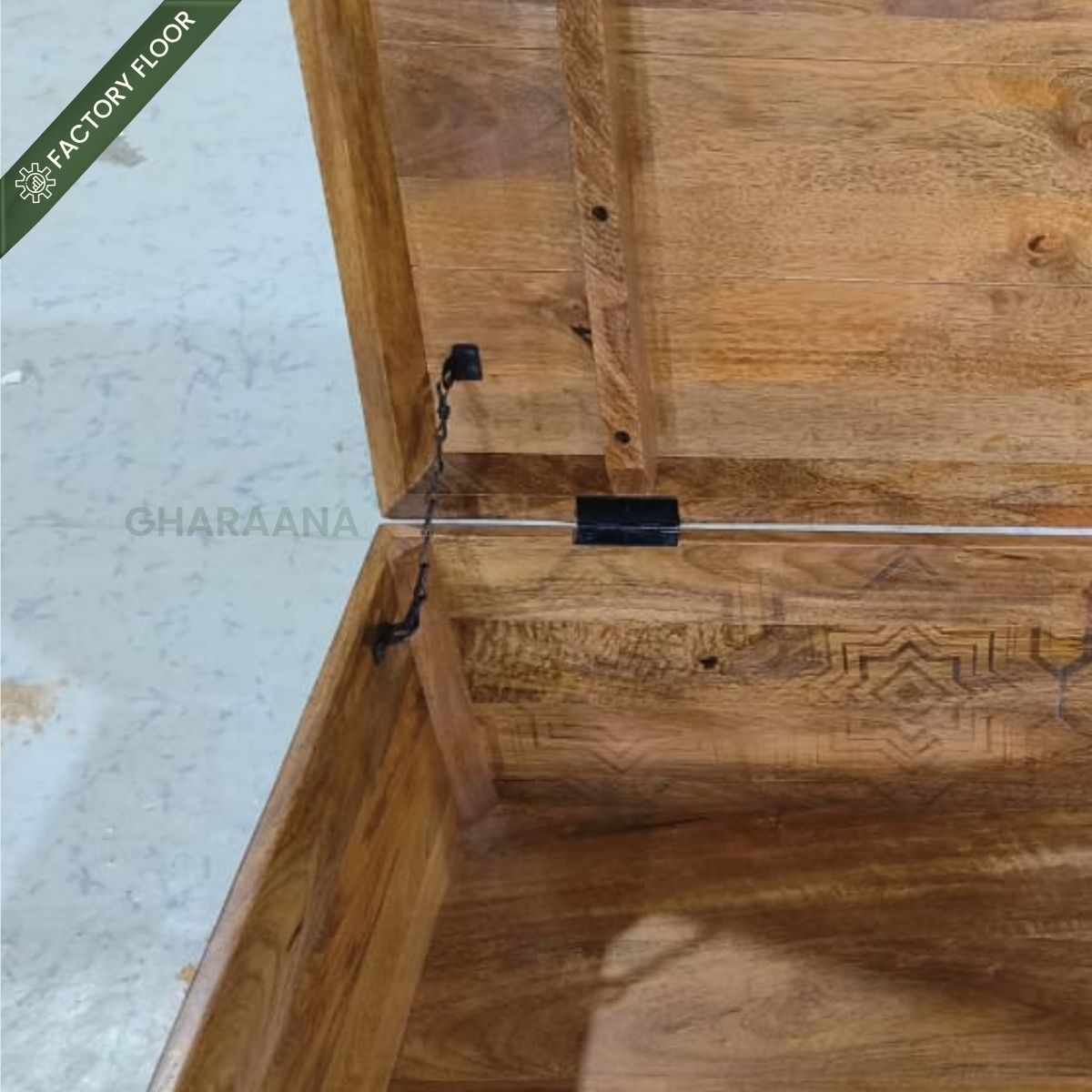 Bahar Trunk Storage Centre table (Sandook) - Centre Tables - Gharaana