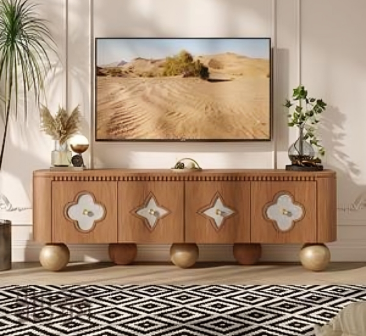 Varan Wooden 6FT TV Console
