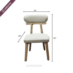 Spector Round Wooden Dining Table Set - Dining Set - Gharaana