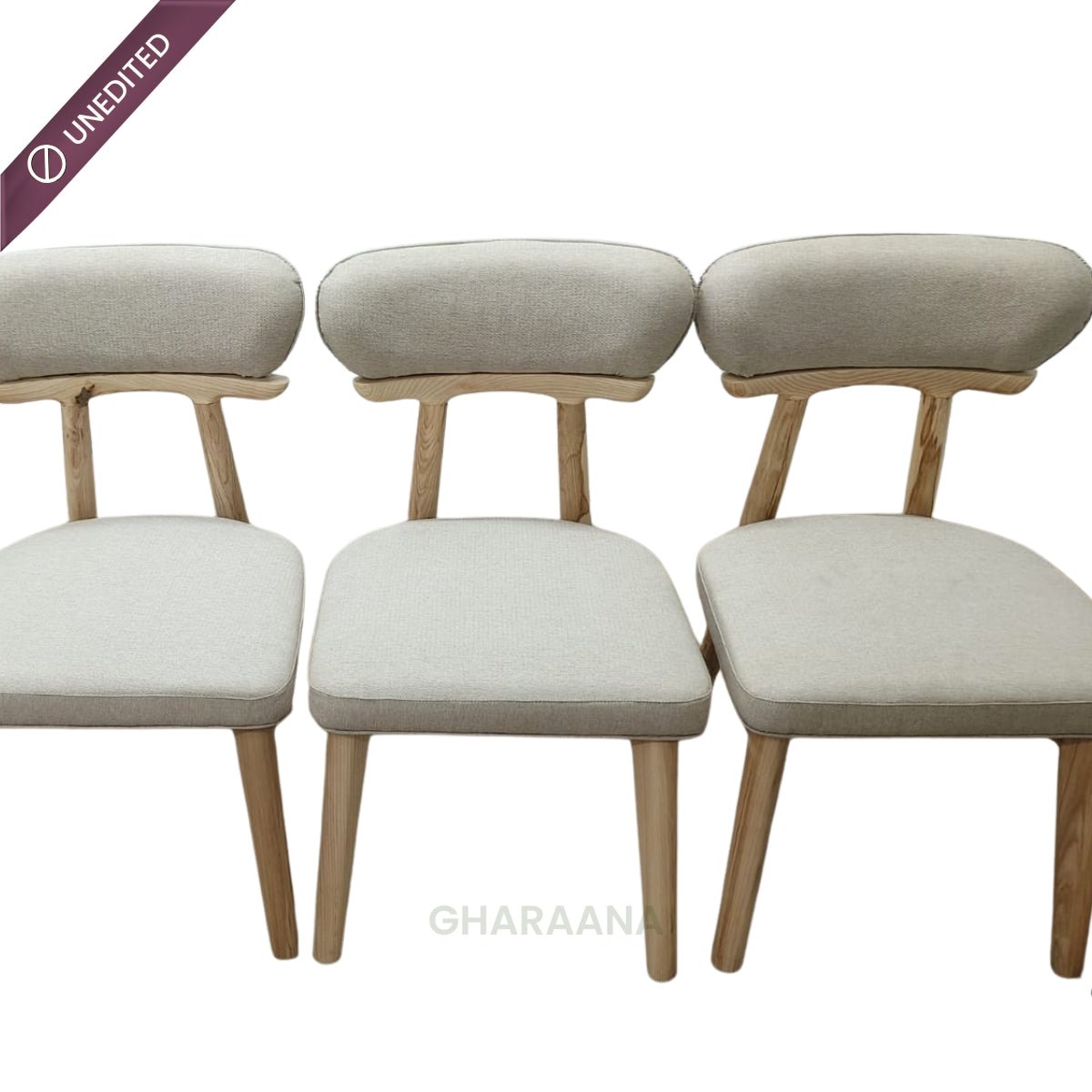 Spector Round Wooden Dining Table Set - Dining Set - Gharaana