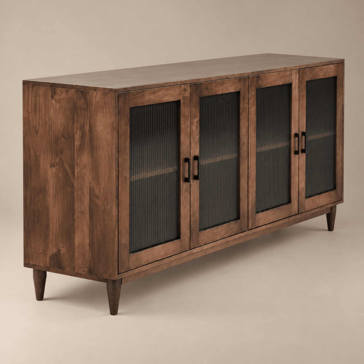 Vistara Wooden Crockery Cabinet - Sideboards - Gharaana