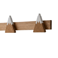 Snow Wooden Wall-Hooks