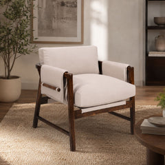 Kram Plush Armchair - Armchairs - Gharaana