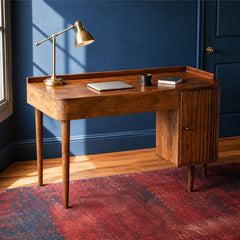 Daisy Wooden Desk - Office Desk - Gharaana