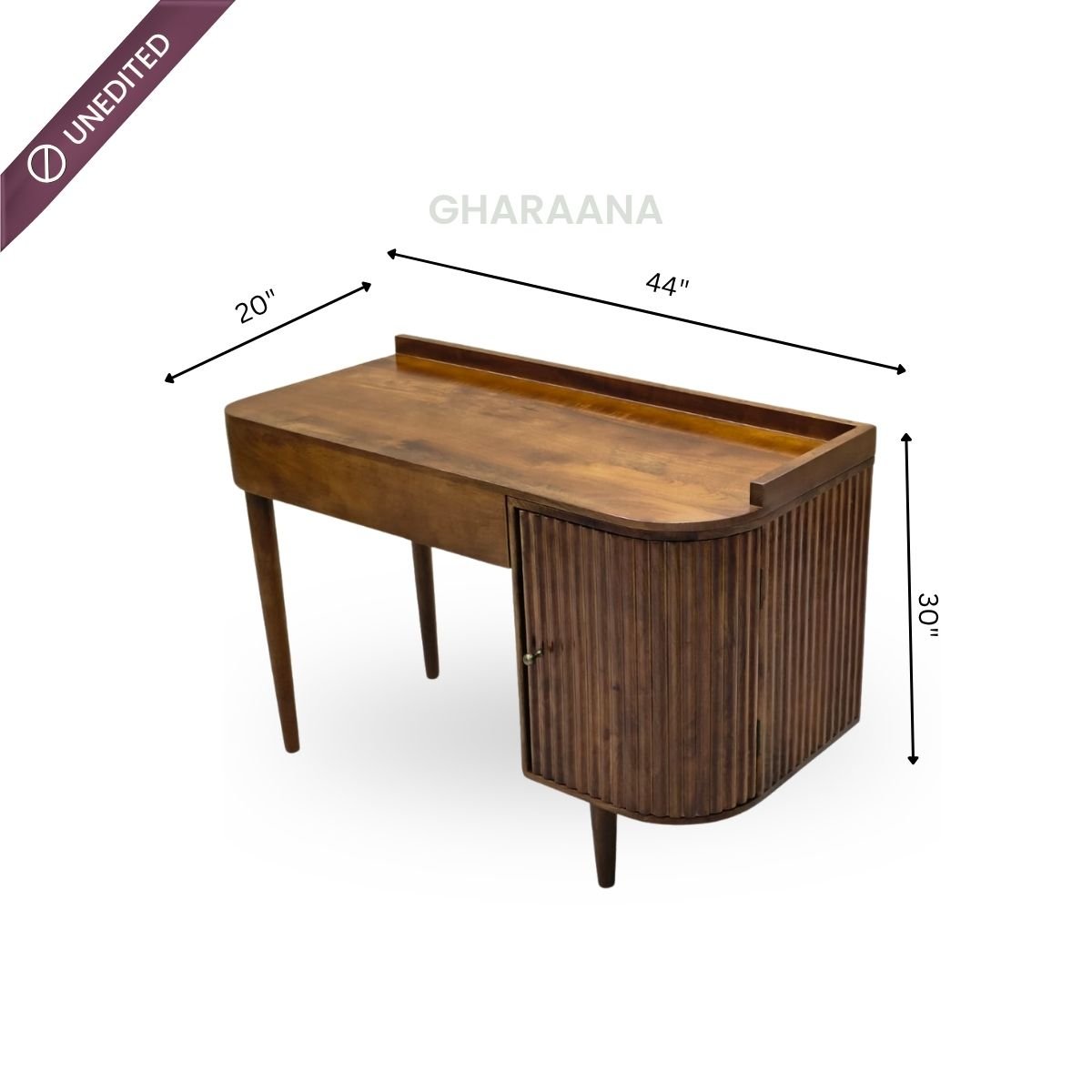 Daisy Wooden Desk - Office Desk - Gharaana
