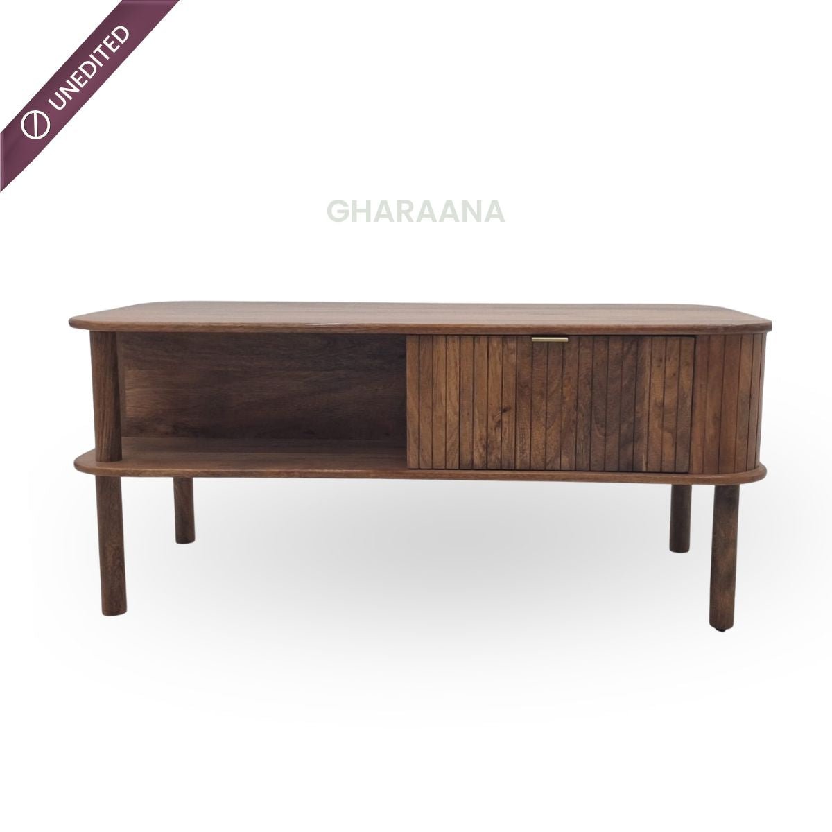 Kram Wooden Storage Centre Table - Centre Tables - Gharaana