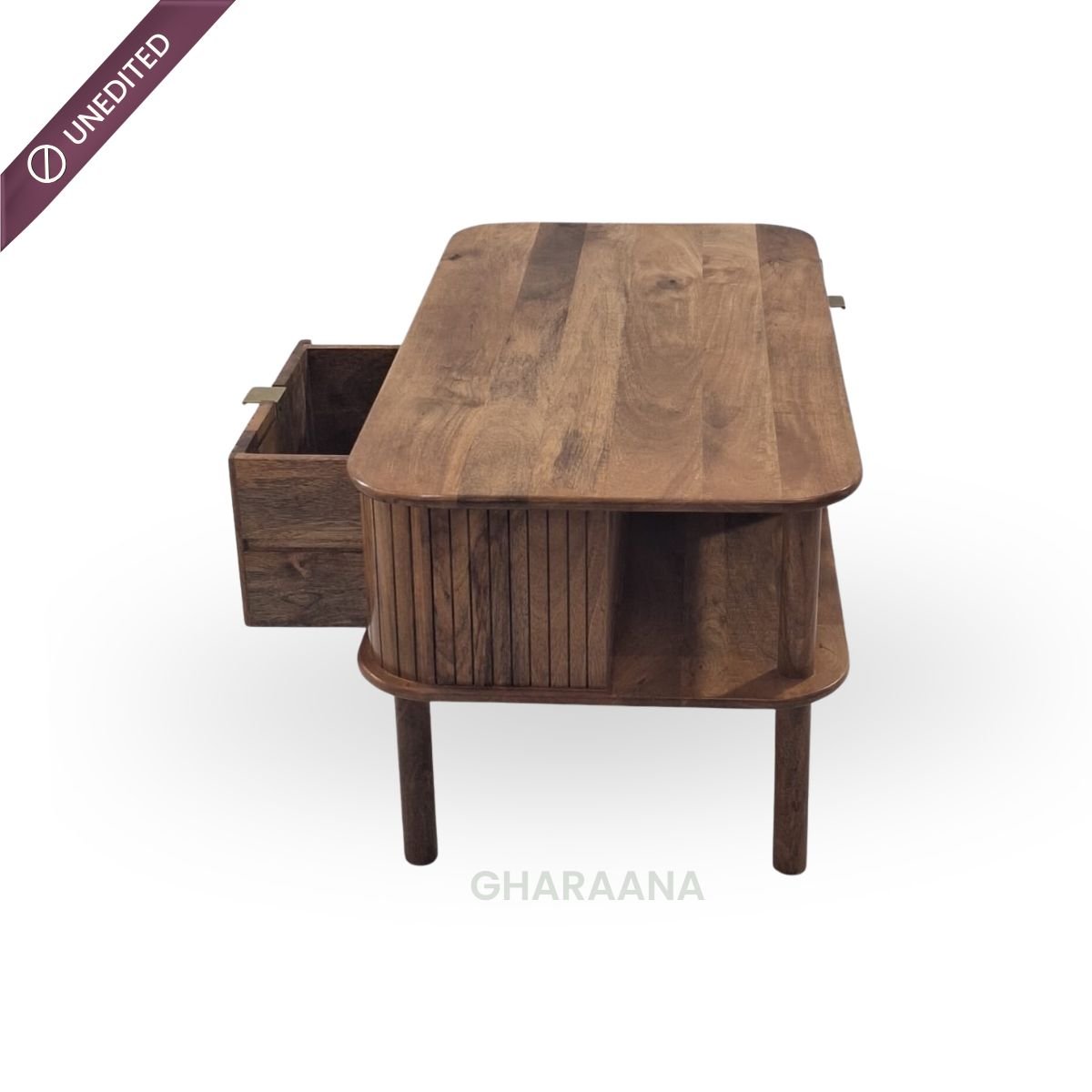 Kram Wooden Storage Centre Table - Centre Tables - Gharaana