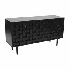 Woven Wooden 60" Sideboard