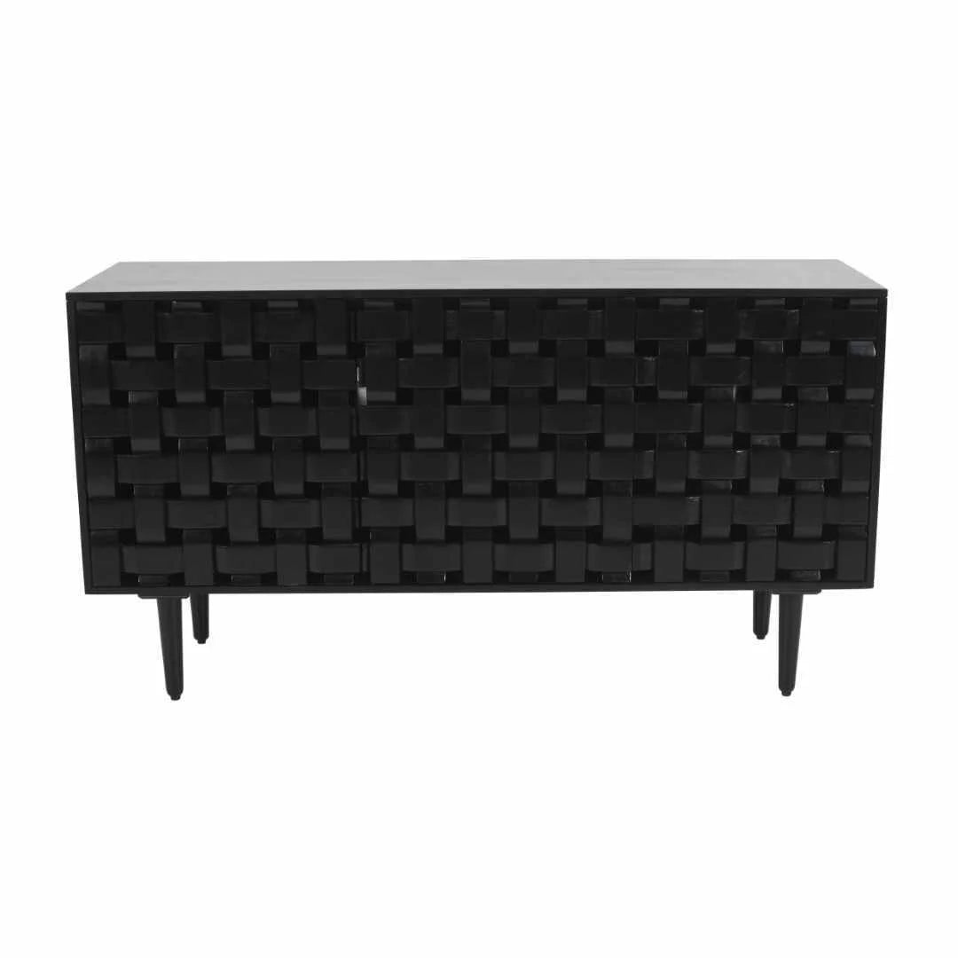 Woven Wooden 60" Sideboard