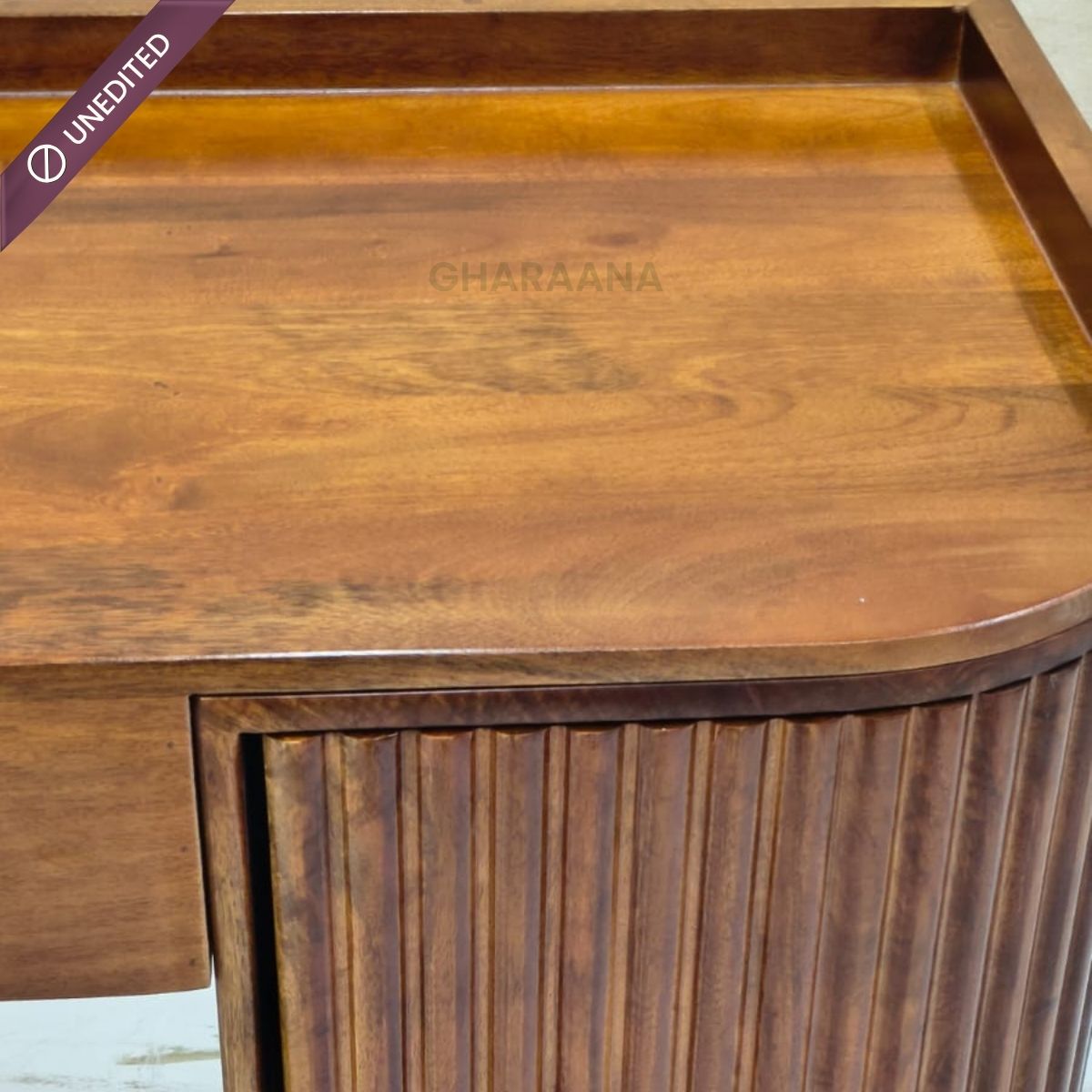 Daisy Wooden Desk - Office Desk - Gharaana