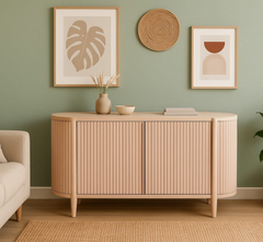 Rib Wooden 4.5FT Console