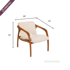 Panache Plush Armchair - Armchairs - Gharaana