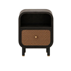 Massaman Wooden Bedside Table - Bedsides - Gharaana