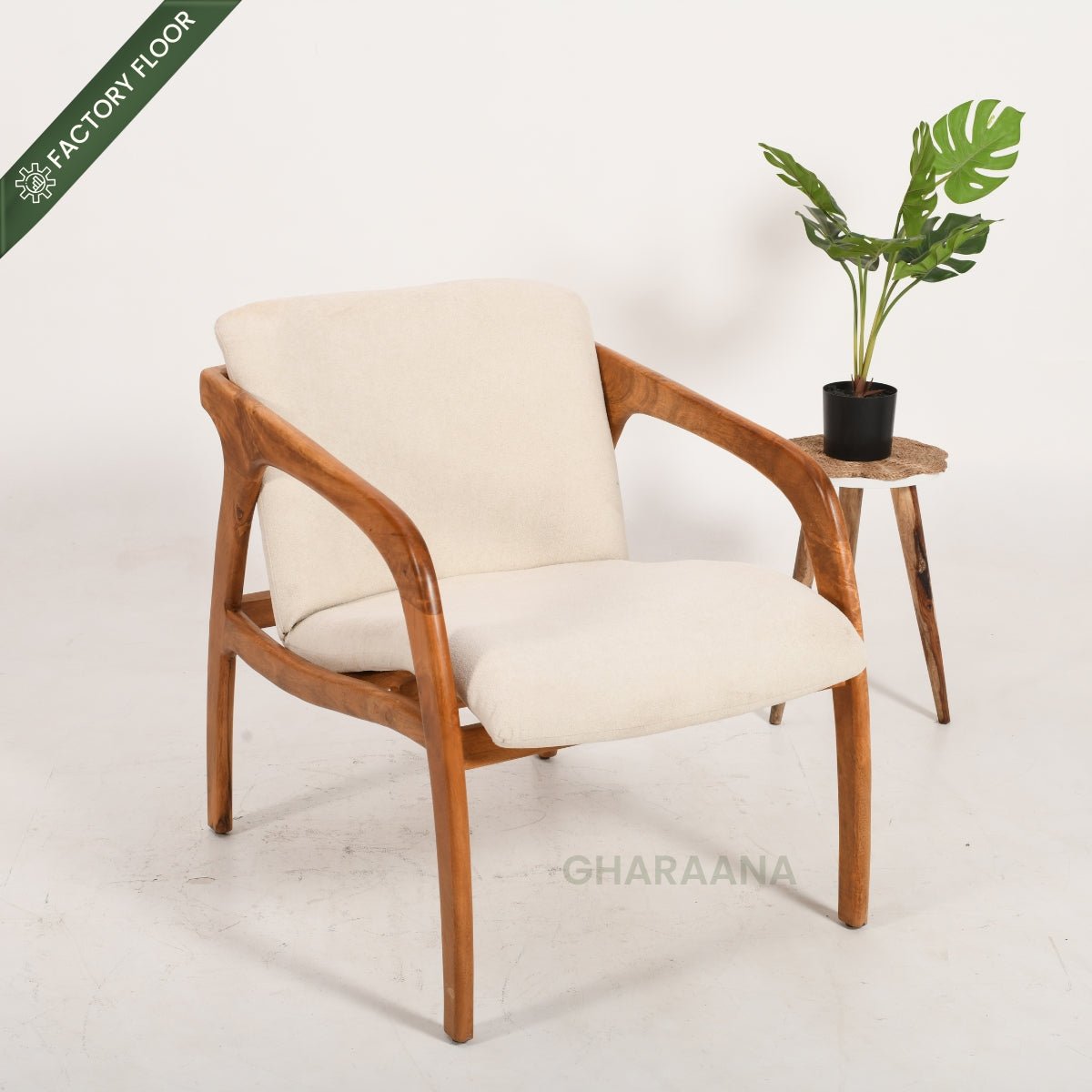 Panache Plush Armchair - Armchairs - Gharaana