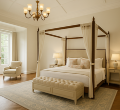 Dawn 100% Solid Wood Poster Bed